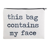 Lashes white 3D Printing makeup bag - Miss Evita