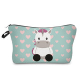 3D Unicorn Printing Cosmetic Bags - Miss Evita