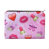 Lashes white 3D Printing makeup bag - Miss Evita