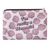 Lashes white 3D Printing makeup bag - Miss Evita