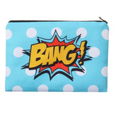 Lashes white 3D Printing makeup bag - Miss Evita