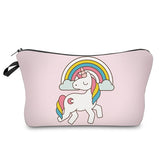 3D Unicorn Printing Cosmetic Bags - Miss Evita