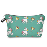 3D Unicorn Printing Cosmetic Bags - Miss Evita