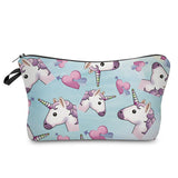 3D Unicorn Printing Cosmetic Bags - Miss Evita