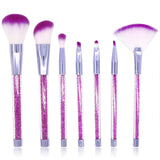 7pcs Diamond Handle Glitter Brushes - Miss Evita