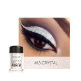 18 Colors Glitter Eyeshadow Waterproof - Miss Evita