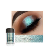 18 Colors Glitter Eyeshadow Waterproof - Miss Evita