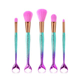 5pcs Unicorn Brushes Set - Miss Evita