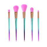 5pcs Unicorn Brushes Set - Miss Evita