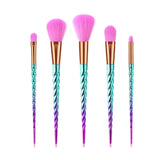 5pcs Unicorn Brushes Set - Miss Evita