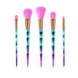 5pcs Unicorn Brushes Set - Miss Evita