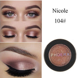 Soft Glitter Shimmering Colors Eyeshadow Metallic Eye - Miss Evita
