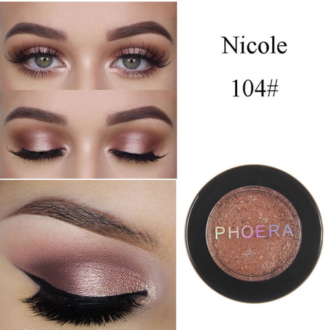 Soft Glitter Shimmering Colors Eyeshadow Metallic Eye - Miss Evita