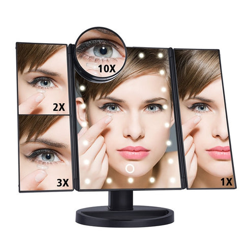 22 LED Touch Screen Makeup Mirror - Miss Evita