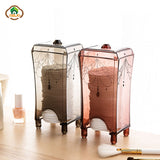 Plastic Makeup Storage Box Cotton Pad Organizer - Miss Evita