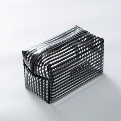 Portable Waterproof Transparent Makeup Bag - Miss Evita