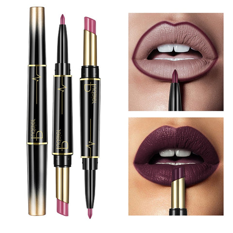 Pudaier Matte Lipstick Wateproof Double Ended Long Lasting - Miss Evita