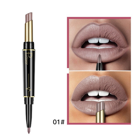 Pudaier Matte Lipstick Wateproof Double Ended Long Lasting - Miss Evita