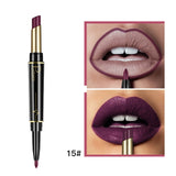 Pudaier Matte Lipstick Wateproof Double Ended Long Lasting - Miss Evita