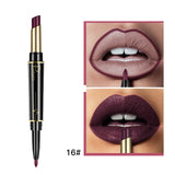 Pudaier Matte Lipstick Wateproof Double Ended Long Lasting - Miss Evita