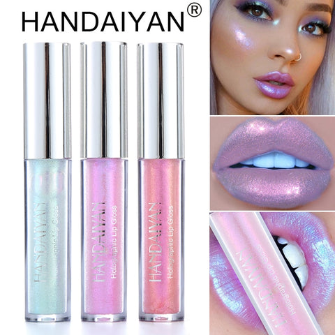 Liquid Crystal Glow Lip Gloss Laser Holographic Lipstick - Miss Evita