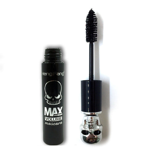 Black Chiffon Skull Mascara Stretch Curl Waterproof - Miss Evita