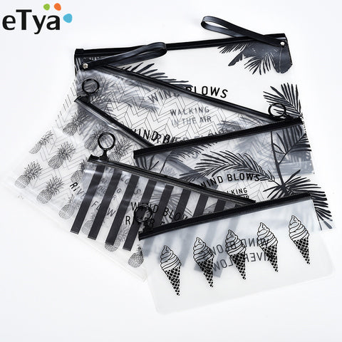 Clear Transparent Cosmetic Bag - Miss Evita