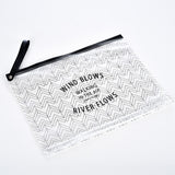Clear Transparent Cosmetic Bag - Miss Evita