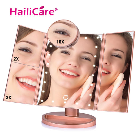 22 LED Touch Screen Makeup Mirror - Miss Evita
