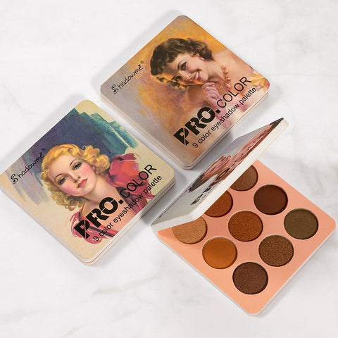 Matte Eyeshadow Palette Nude Minerals Professional Eye Shadow - Miss Evita