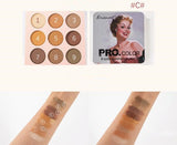 Matte Eyeshadow Palette Nude Minerals Professional Eye Shadow - Miss Evita