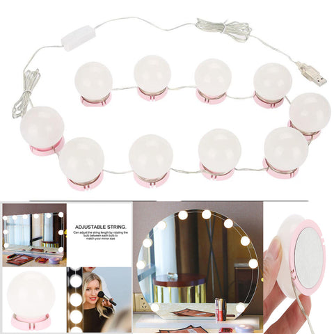 Makeup Mirror Vanity LED Light Bulbs Kit - Miss Evita