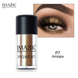 Glitter Eyeshadow Metallic Loose Powder Waterproof Shimmer Pigments - Miss Evita