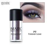 Glitter Eyeshadow Metallic Loose Powder Waterproof Shimmer Pigments - Miss Evita