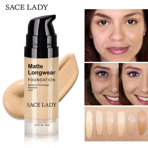 SACE LADY Face Foundation Cream Base Professional - Miss Evita