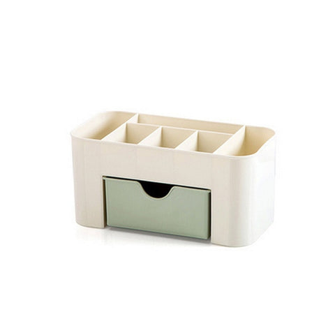 Pink Blue Green Plastic Makeup Organizer - Miss Evita