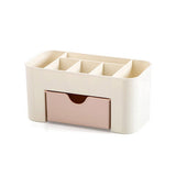 Pink Blue Green Plastic Makeup Organizer - Miss Evita