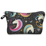 Printing Unicorn Cosmetic Bag Multicolor Pattern - Miss Evita
