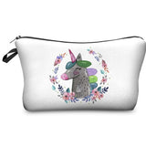 Printing Unicorn Cosmetic Bag Multicolor Pattern - Miss Evita