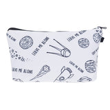 Black And White Cosmetic Bags - Miss Evita