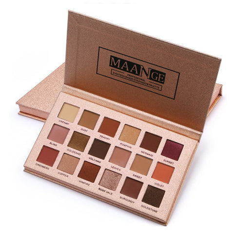 18 Color Shimmer Glitter Eye Shadow - Miss Evita