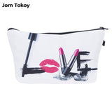 Love Printed cosmetic organizer bag - Miss Evita