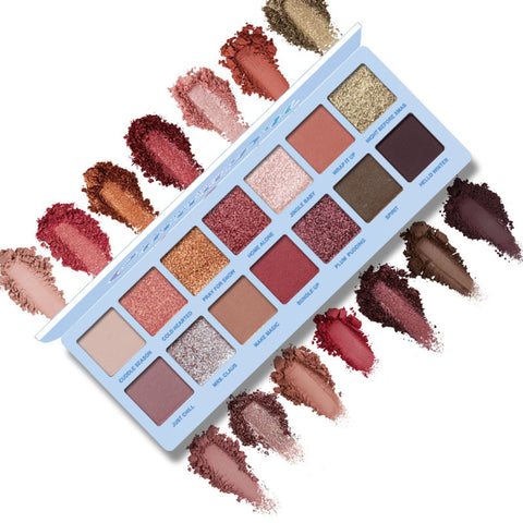 Professional 14 Colors Eye Shadow Palette Matte Shimmer - Miss Evita