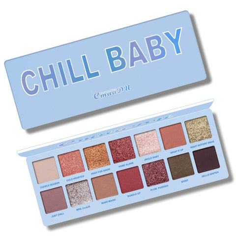 Professional 14 Colors Eye Shadow Palette Matte Shimmer - Miss Evita