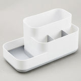 Plastic White Makeup Organizer - Miss Evita