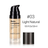 SACE LADY Face Foundation Cream Base Professional - Miss Evita