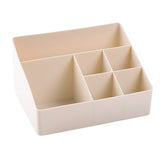 White Plastic Makeup Organizer - Miss Evita
