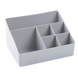 White Plastic Makeup Organizer - Miss Evita