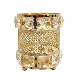 European Metal Crystal makeup tube Organizer - Miss Evita