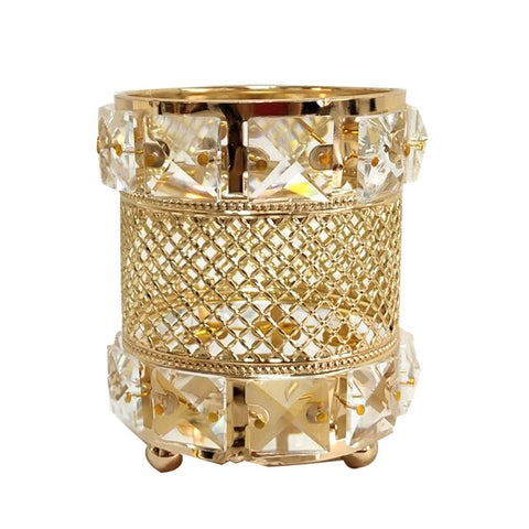 European Metal Crystal makeup tube Organizer - Miss Evita